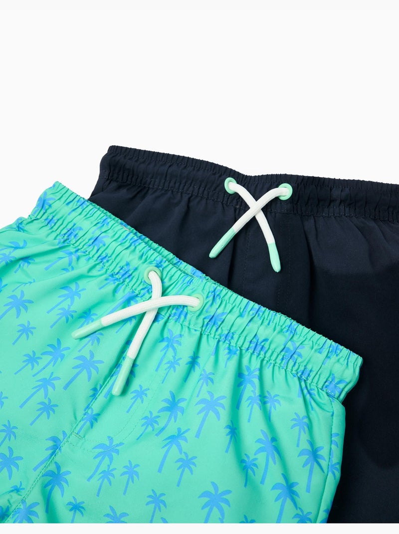 Pack 2 shorts de ba?o, MO Fashion Verde - Kiabi