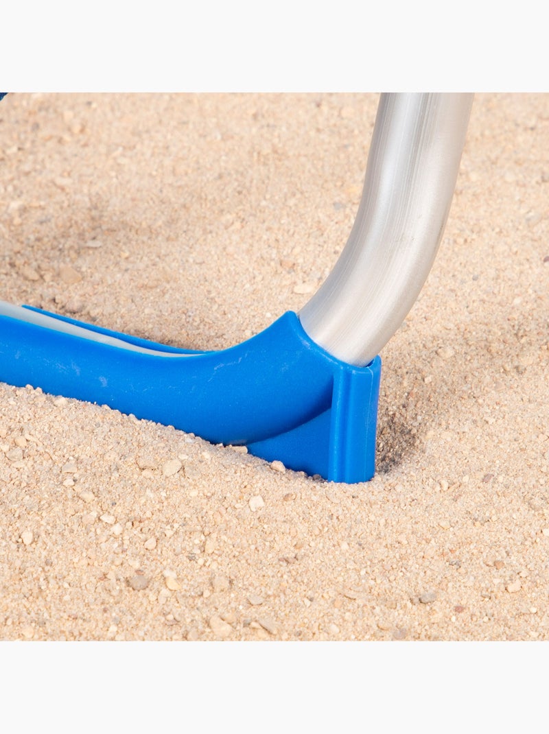 Pack 2 sillas de playa fijas plegables aktive Blanco - Kiabi