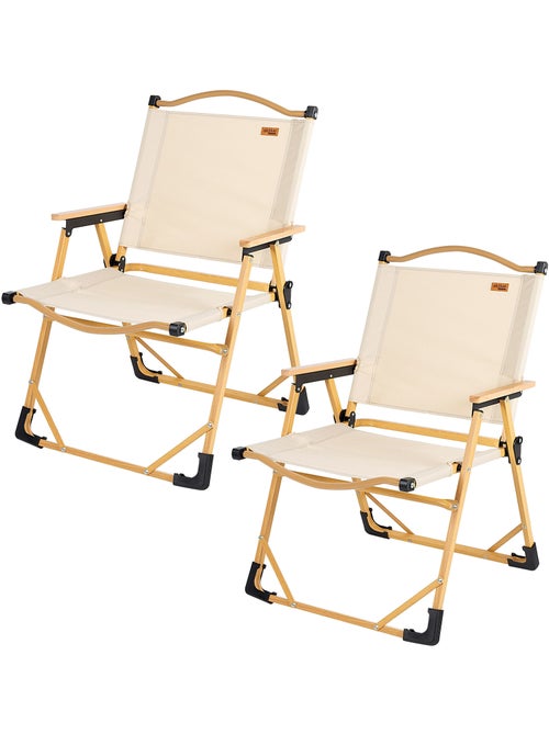 Pack 2 sillas glamping 47x51x77 cm aktive - Kiabi