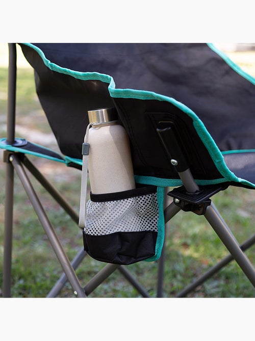 Pack 2 sillas plegables camping 50x47x74 cm con posavasoss aktive - Kiabi Pack 2 sillas plegables camping 50x47x74 cm con posavasoss aktive - Kiabi
