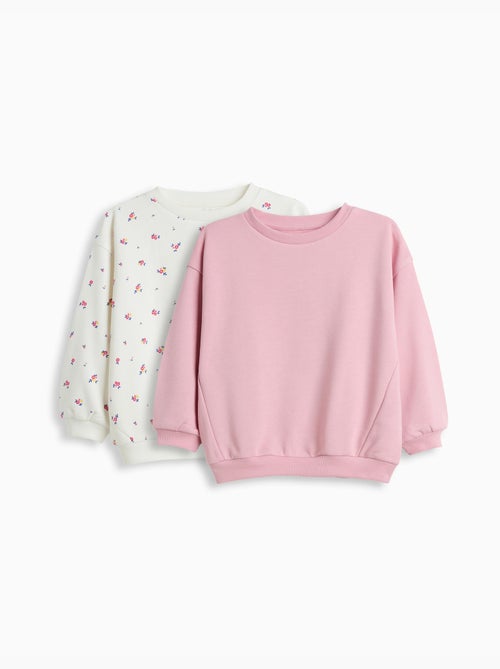Pack 2 sudaderas de felpa, MO Fashion - Kiabi