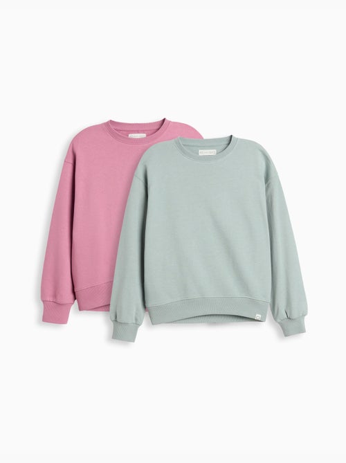 Pack 2 sudaderas de felpa, MO Fashion - Kiabi