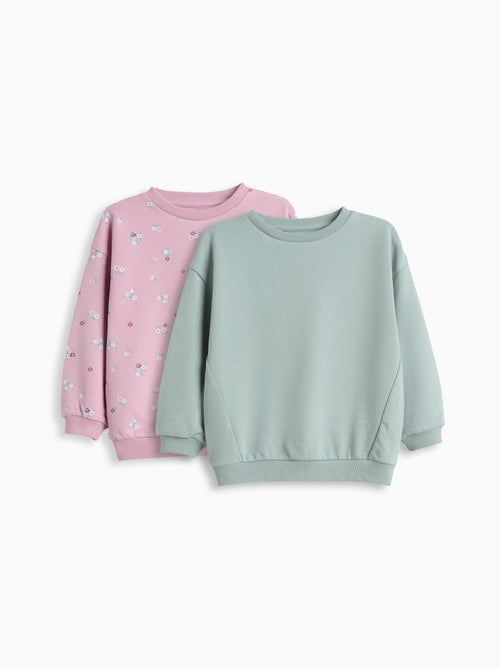 Pack 2 sudaderas de felpa, MO Fashion - Kiabi
