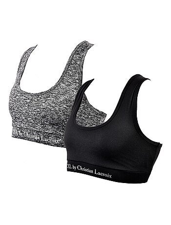 Pack 2 tops deportivos mujer LACROIX X2
