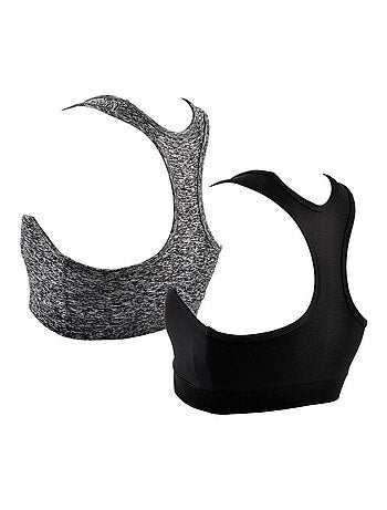 Pack 2 tops deportivos mujer LACROIX X2