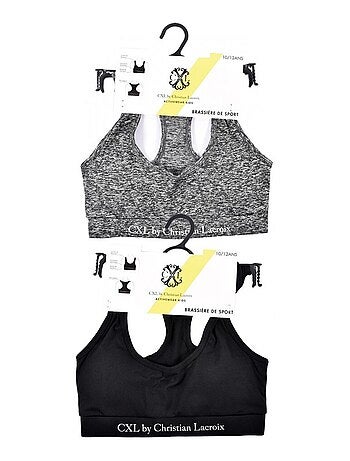 Pack 2 tops deportivos mujer LACROIX X2