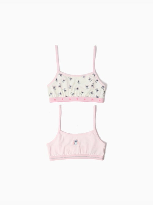 Pack 2 tops 'stitch' disney©, mo fashion - Kiabi Pack 2 tops 'stitch' disney©, mo fashion - Kiabi