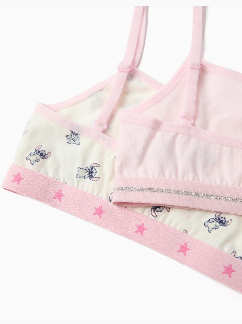 Pack 2 tops 'stitch' disney©, mo fashion Rosa - Kiabi