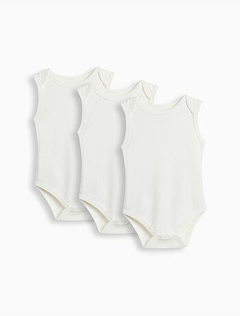 Pack 3 bodies sin mangas, MO Fashion