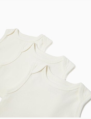 Pack 3 bodies sin mangas, MO Fashion