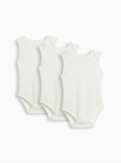 Pack 3 bodies sin mangas, MO Fashion - Kiabi Pack 3 bodies sin mangas, MO Fashion - Kiabi
