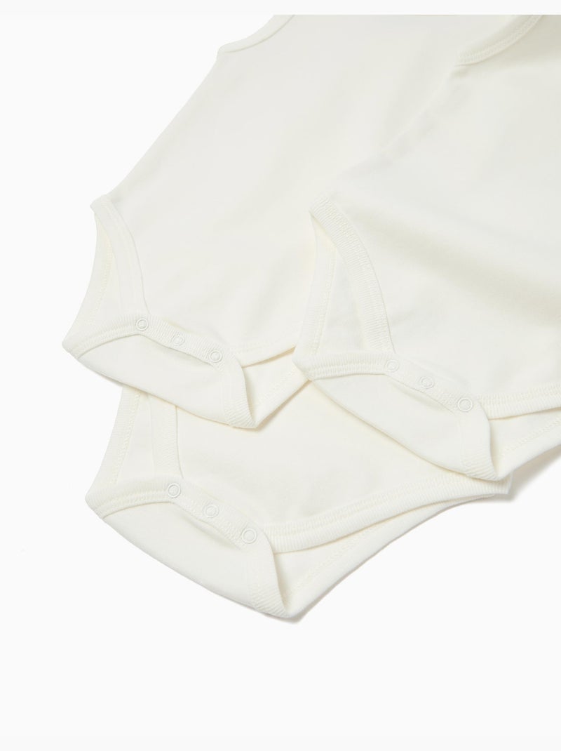 Pack 3 bodies sin mangas, MO Fashion Blanco - Kiabi