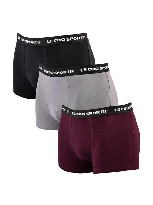 Pack 3 Bóxers Le Coq Sportif para Hombre - Kiabi