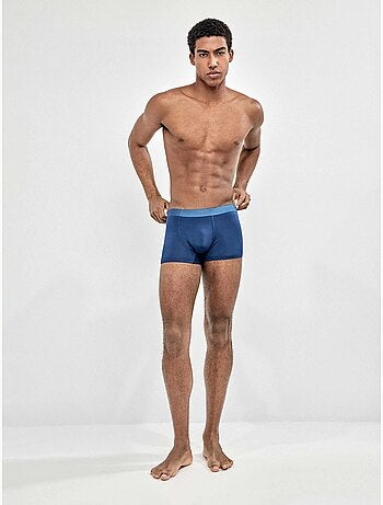 Pack 3 boxers lisos y microestampado, de modal