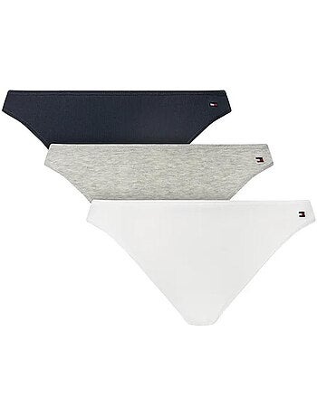 Pack 3 Braguitas Tommy Hilfiger para Mujer -