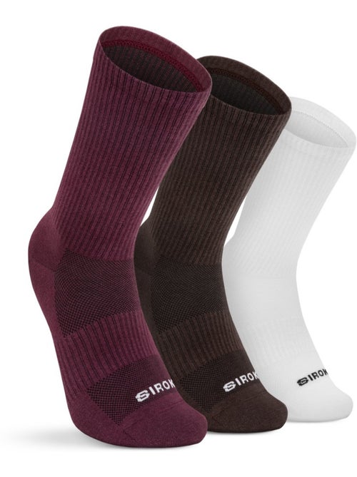 Pack 3 calcetines golf algodón orgánico golf hombre y mujer rough classic - Kiabi Pack 3 calcetines golf algodón orgánico golf hombre y mujer rough classic - Kiabi