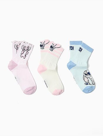 Pack 3 calcetines 'Lilo y Stitch' —©Disney, MO Fashion