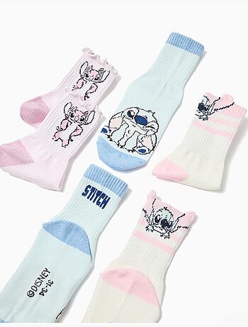 Pack 3 calcetines 'Lilo y Stitch' —©Disney, MO Fashion