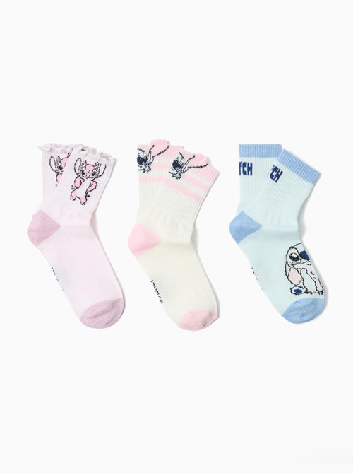 Pack 3 calcetines 'Lilo y Stitch' —©Disney, MO Fashion - Kiabi