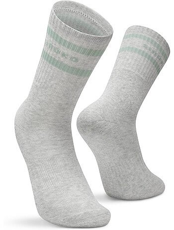 Pack 3 calcetines media caña deporte fitness hombre y mujer sidekick