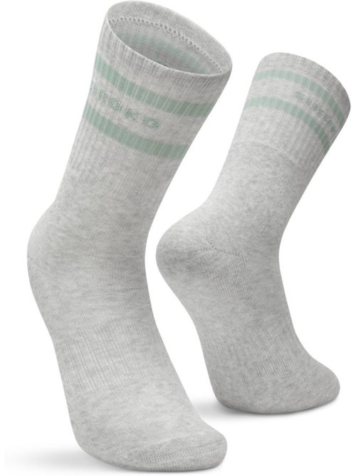 Pack 3 calcetines media caña deporte fitness hombre y mujer sidekick - Kiabi Pack 3 calcetines media caña deporte fitness hombre y mujer sidekick - Kiabi