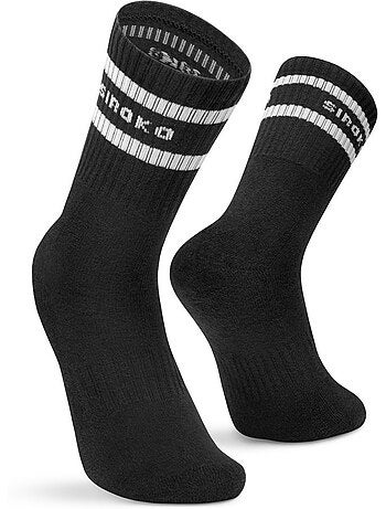 Pack 3 calcetines media caña deporte fitness hombre y mujer sidekick slate