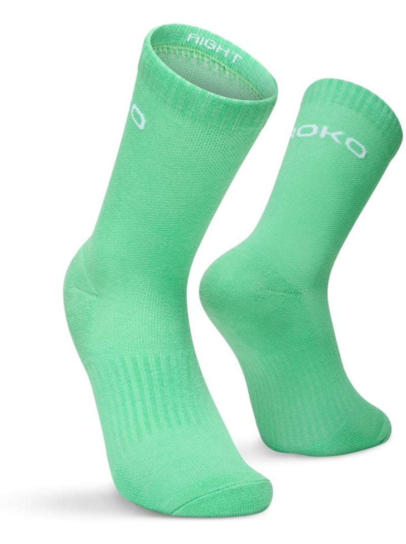 Pack 3 calcetines media caña pádel pádel hombre y mujer vira celestial Blanco - Kiabi