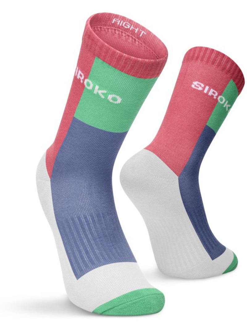 Pack 3 calcetines media caña pádel pádel hombre y mujer vira erit Multicolor - Kiabi