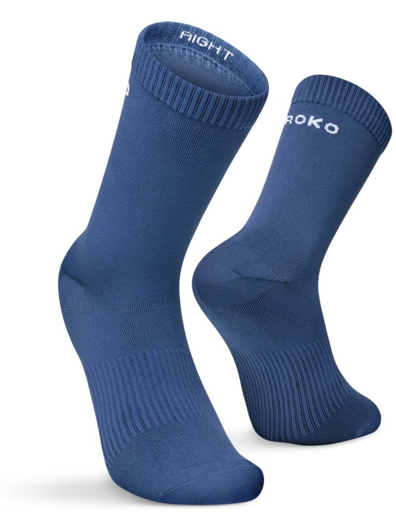 Pack 3 calcetines media caña tenis tenis hombre y mujer 3motion blues Azul - Kiabi