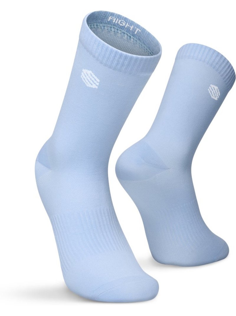 Pack 3 calcetines media caña tenis tenis hombre y mujer 3motion mix Azul - Kiabi