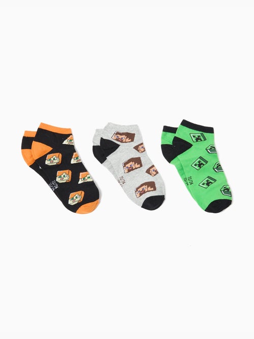 Pack 3 calcetines 'Minecraft', MO Fashion - Kiabi