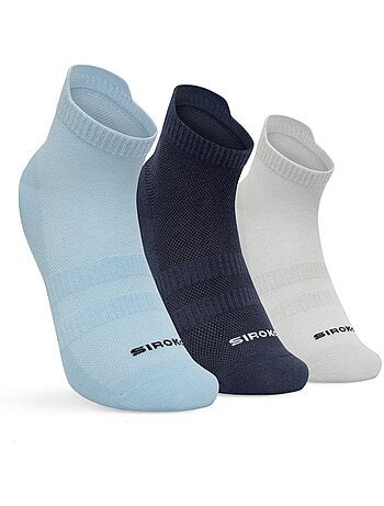 Pack 3 calcetines tobilleros golf algodón orgánico golf hombre y mujer torrey