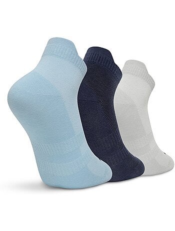 Pack 3 calcetines tobilleros golf algodón orgánico golf hombre y mujer torrey