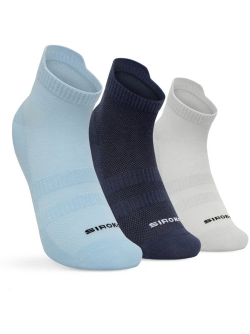Pack 3 calcetines tobilleros golf algodón orgánico golf hombre y mujer torrey - Kiabi Pack 3 calcetines tobilleros golf algodón orgánico golf hombre y mujer torrey - Kiabi