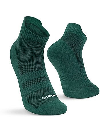 Pack 3 calcetines tobilleros golf algodón orgánico golf hombre y mujer true