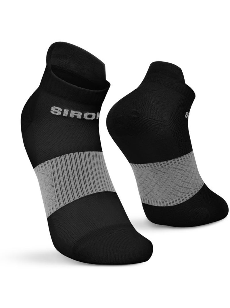 Pack 3 calcetines tobilleros running fitness hombre y mujer helix brick Naranja - Kiabi