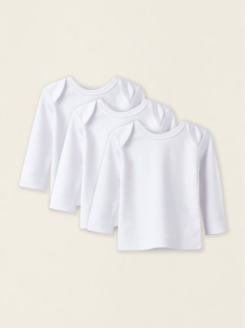 Pack 3 camisetas interiores perchadas - Kiabi