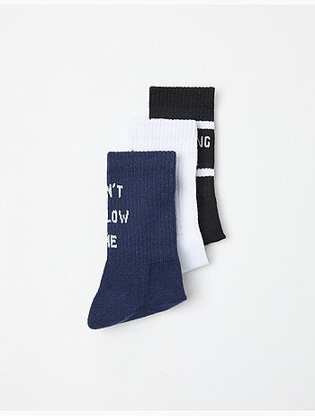 Pack 3 pares de calcetines, MO Fashion