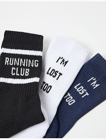 Pack 3 pares de calcetines, MO Fashion