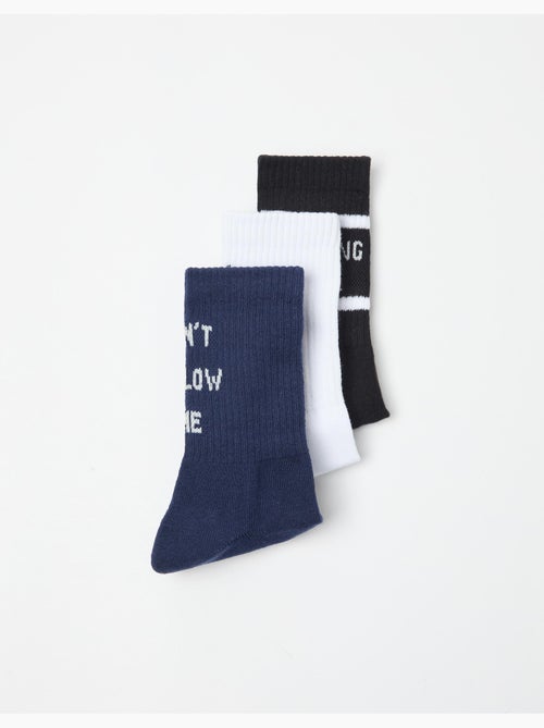 Pack 3 pares de calcetines, MO Fashion - Kiabi