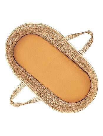 Pack 3 sábanas bajeras capazo bebé gasa algodón - SEVIRA KIDS