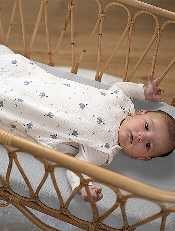 Pack 3 sábanas bajeras cuna bebé gasa algodón | SEVIRA KIDS