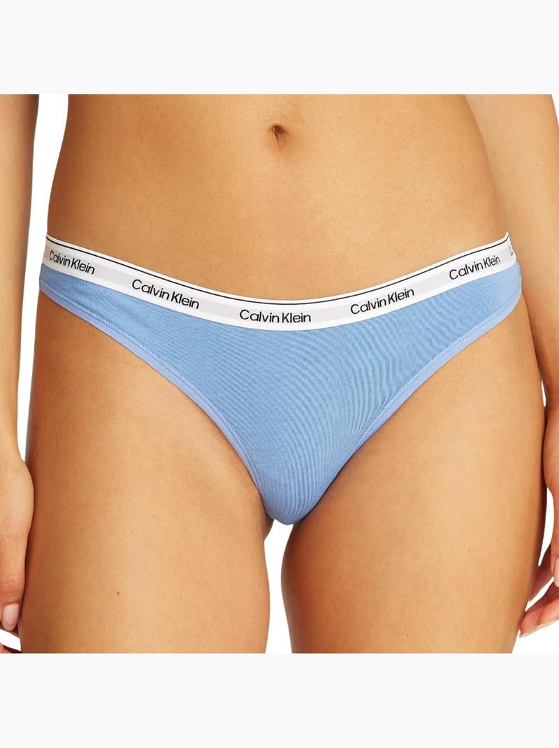 Pack 3 Tangas Calvin Klein Mujer Negro - Kiabi