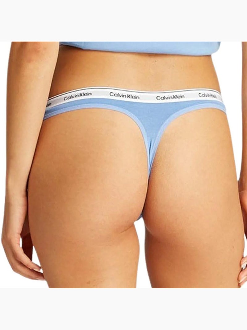 Pack 3 Tangas Calvin Klein Mujer Negro - Kiabi