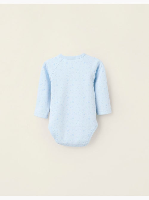 Pack 4 bodies de algodón cierre cruzado - Kiabi