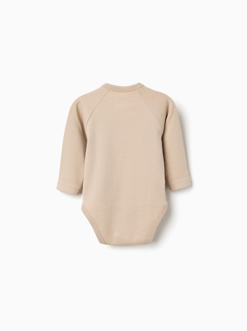 Pack 4 bodies de algodón cierre cruzado - Kiabi