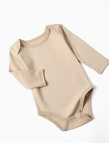 Pack 4 bodies de algodón