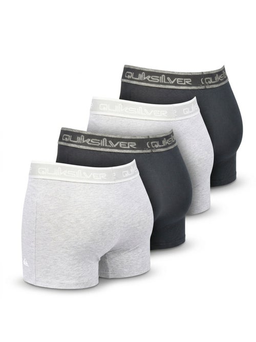 Pack 4 Boxers Hombre Confort Algodón Stretch QUIKSILVER - Kiabi