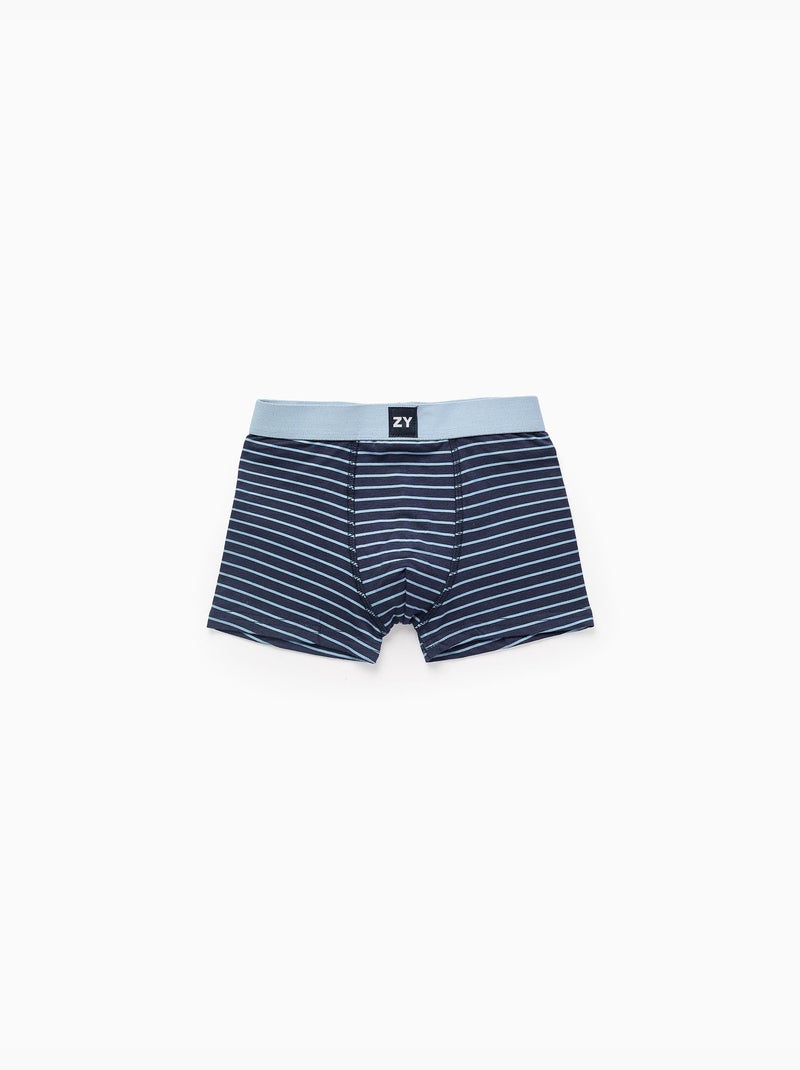 Pack 4 boxers rayas Multicolor - Kiabi