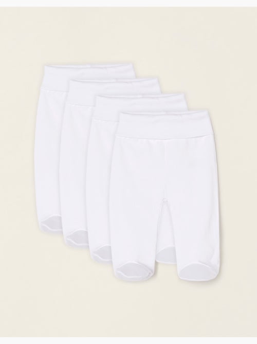 Pack 4 Pantalones con Pliegues y Cintura Alta - Kiabi Pack 4 Pantalones con Pliegues y Cintura Alta - Kiabi